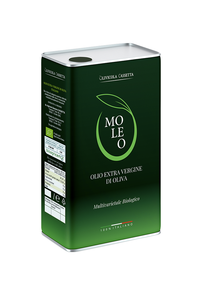 Moleo - Olio Extra Vergine di Oliva Biologico